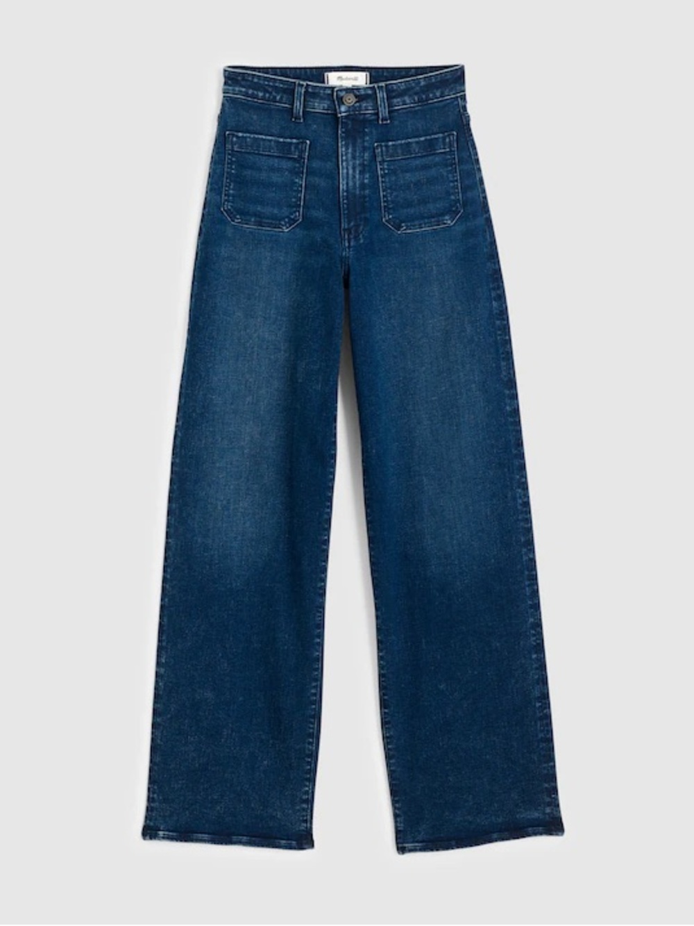 Madewell Dark Blue Wide-Leg Jeans
